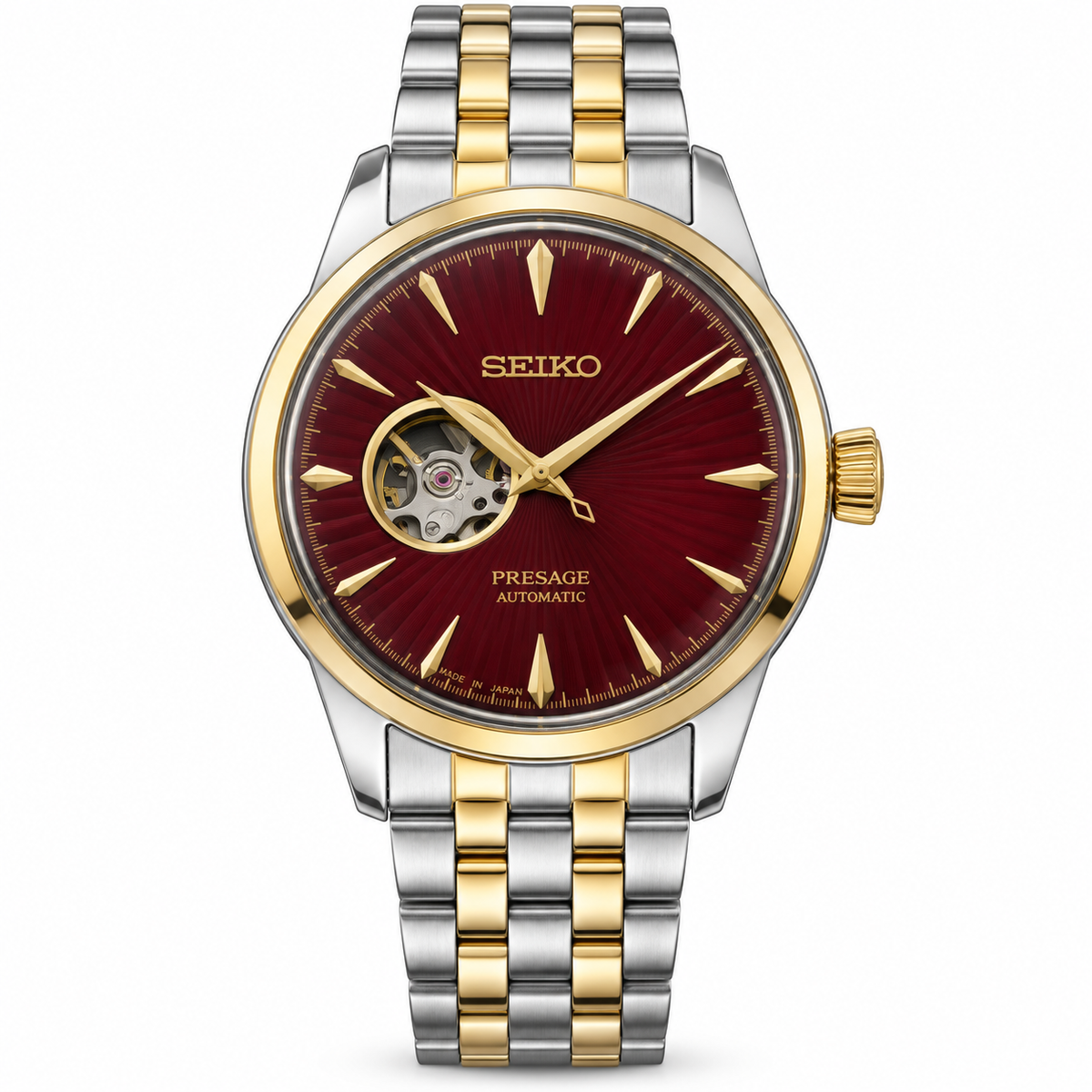 Relógio Seiko Presage Open Heart 42mm