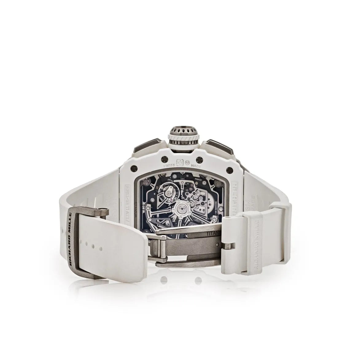 Relógio RM 11-03 'Last White Edition' Automatic Flyback Chronograph