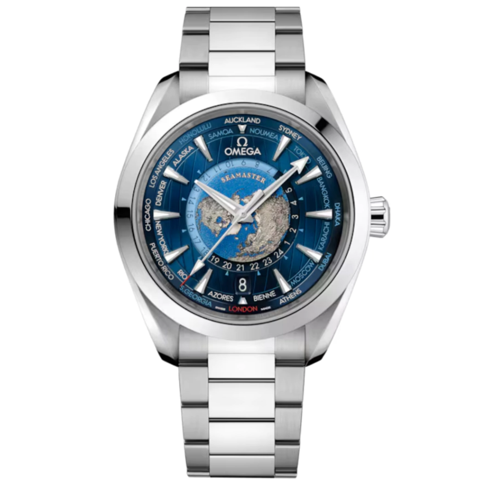 Relógio Seamaster Aqua Terra Worldtimer 41mm