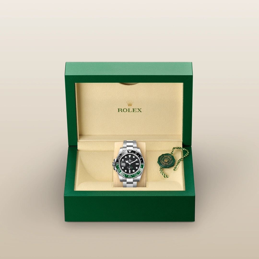 Relógio GMT Master ll Verde/Preto