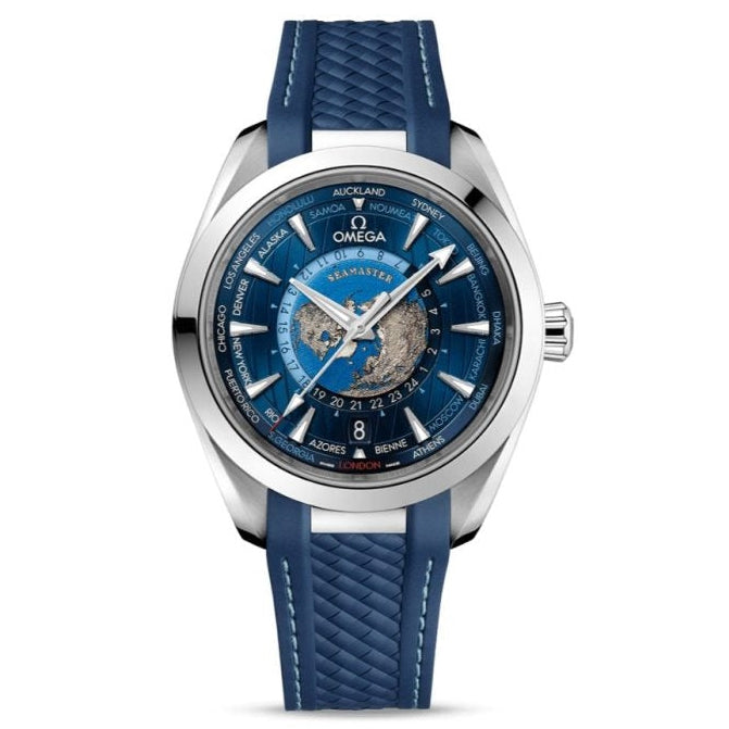 Relógio Seamaster Aqua Terra Worldtimer 41mm