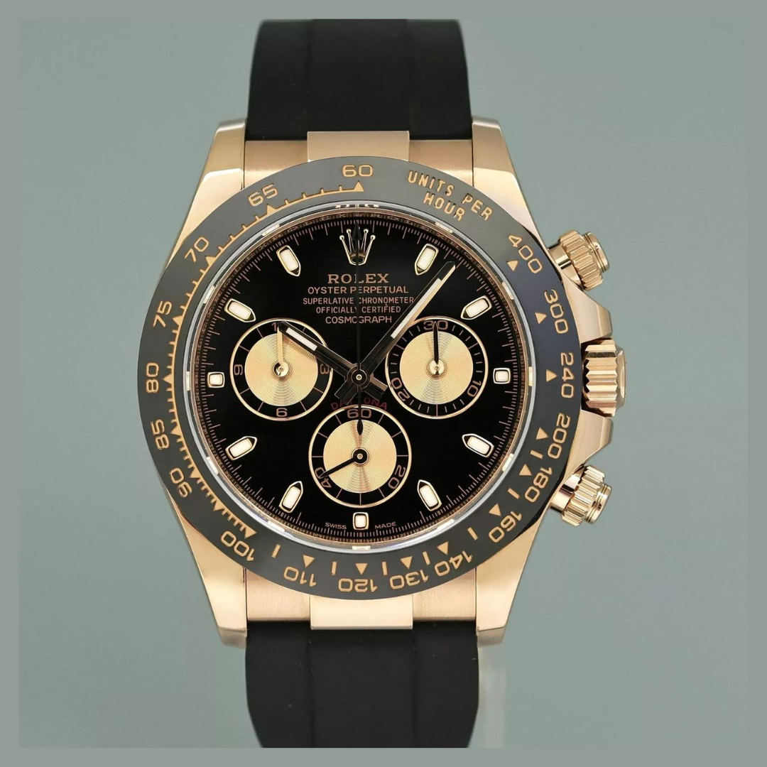 Relógio Daytona Black 40mm + Caixa