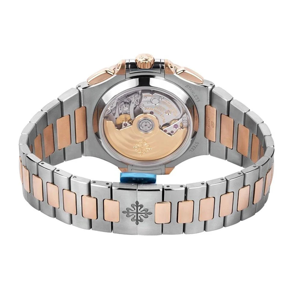 Relógio Nautillus Rose Gold Blue Dial 40mm