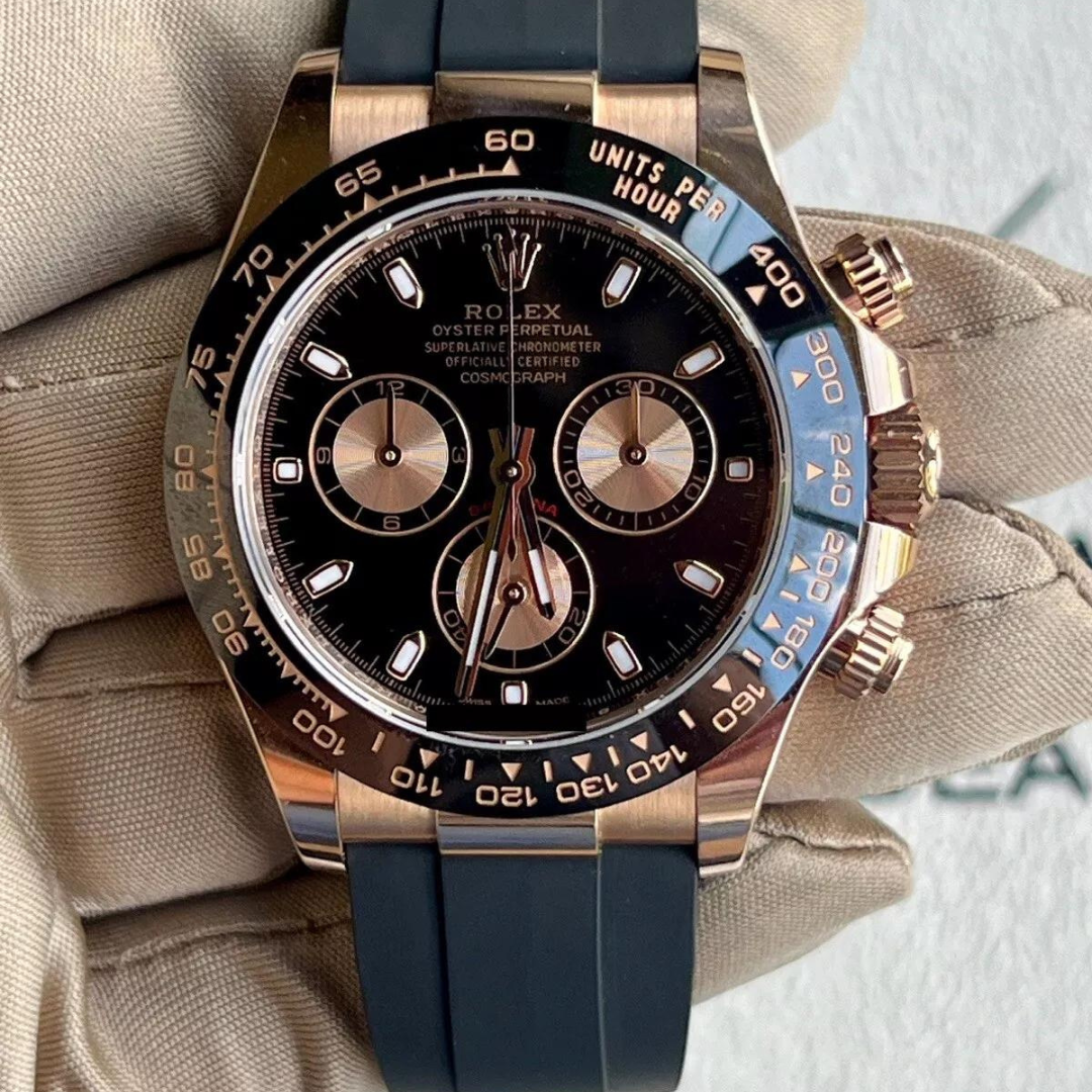 Relógio Daytona Black 40mm + Caixa