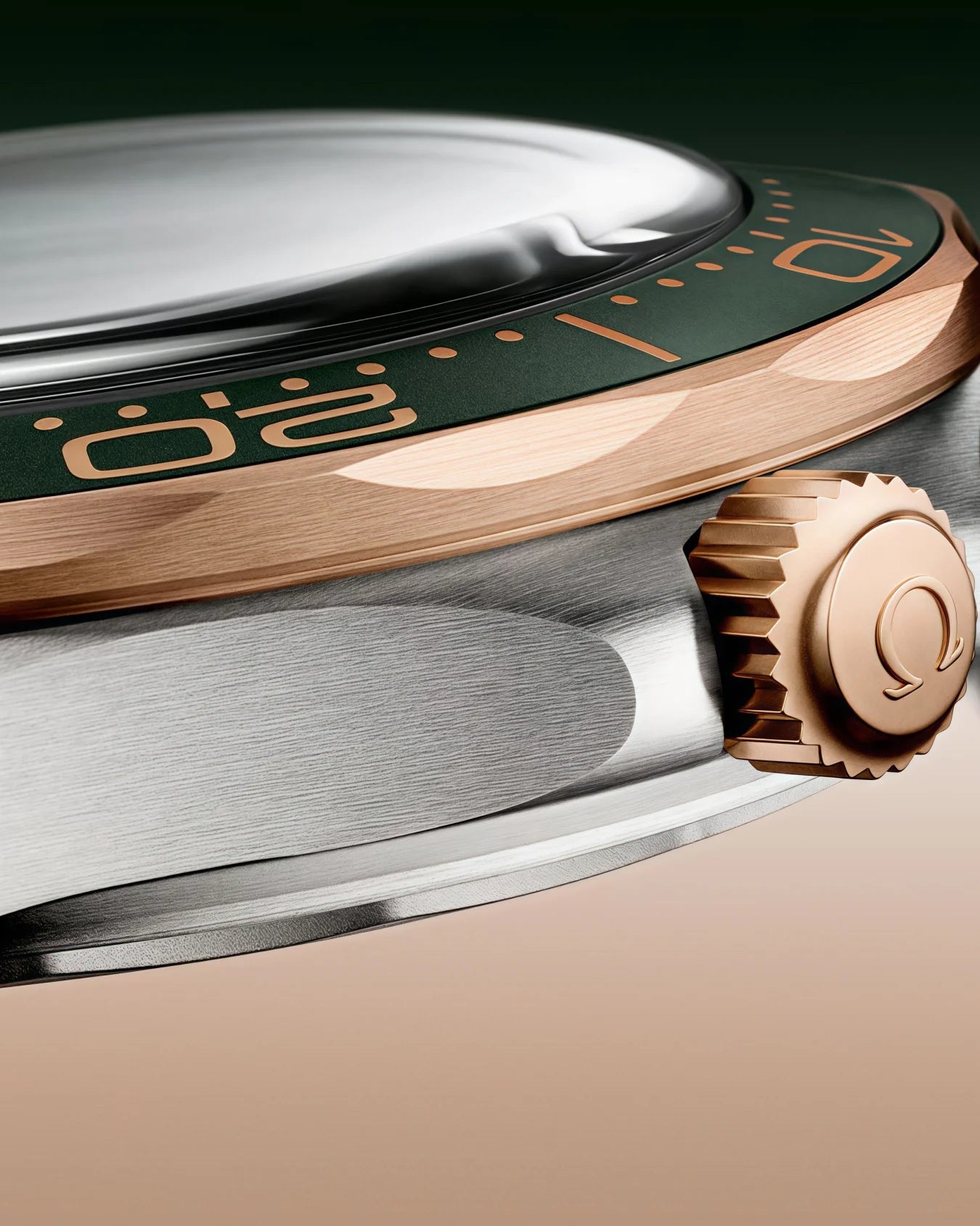 Relógio Seamaster Diver 300M 42 mm, Titanium ‑ Bronze Gold on Titanium