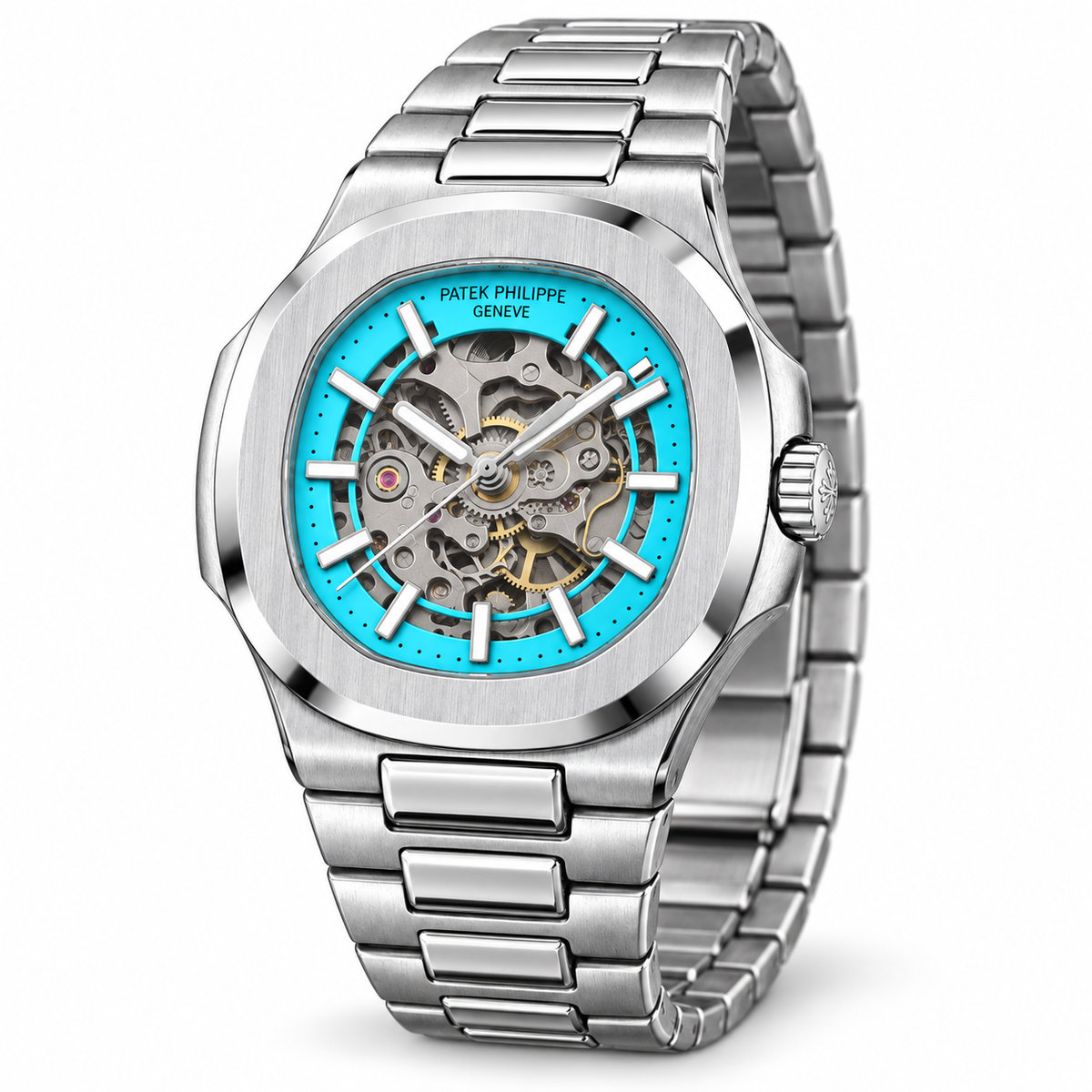 Relógio Nautillus Skeleton 41mm