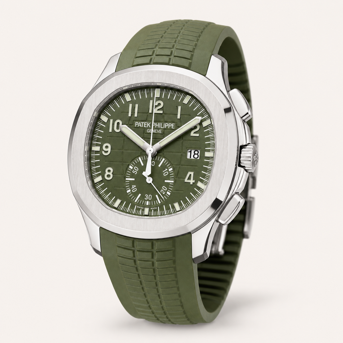 Relógio Geneve Aquanaut 42.2mm Verde