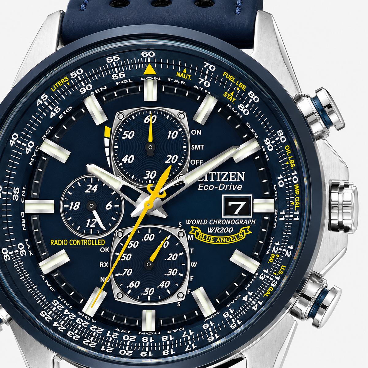 Relógio Blue Angels Chronograph 43mm