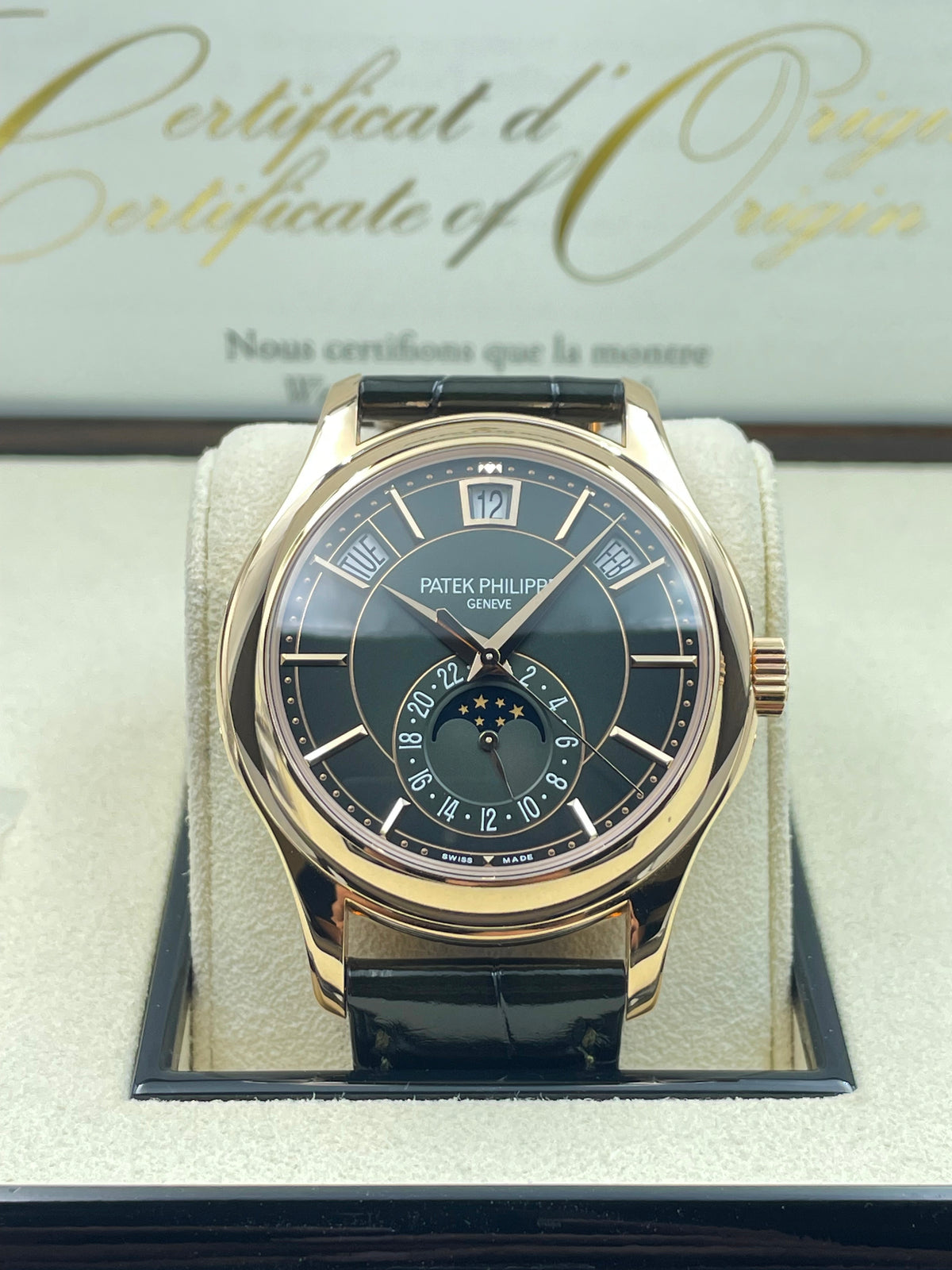 Relógio Moon-Phase 40mm