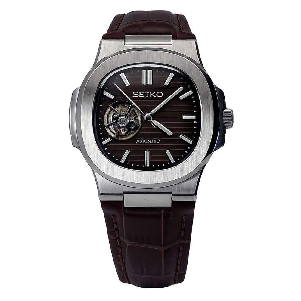 Relógio Nautilus SEIKO Open Heart 40mm