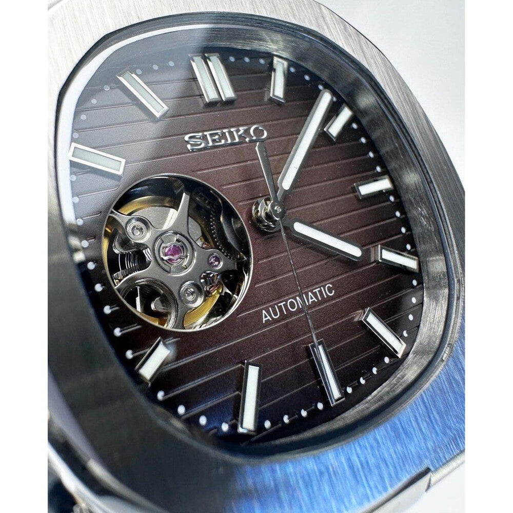 Relógio Nautilus SEIKO Open Heart 40mm