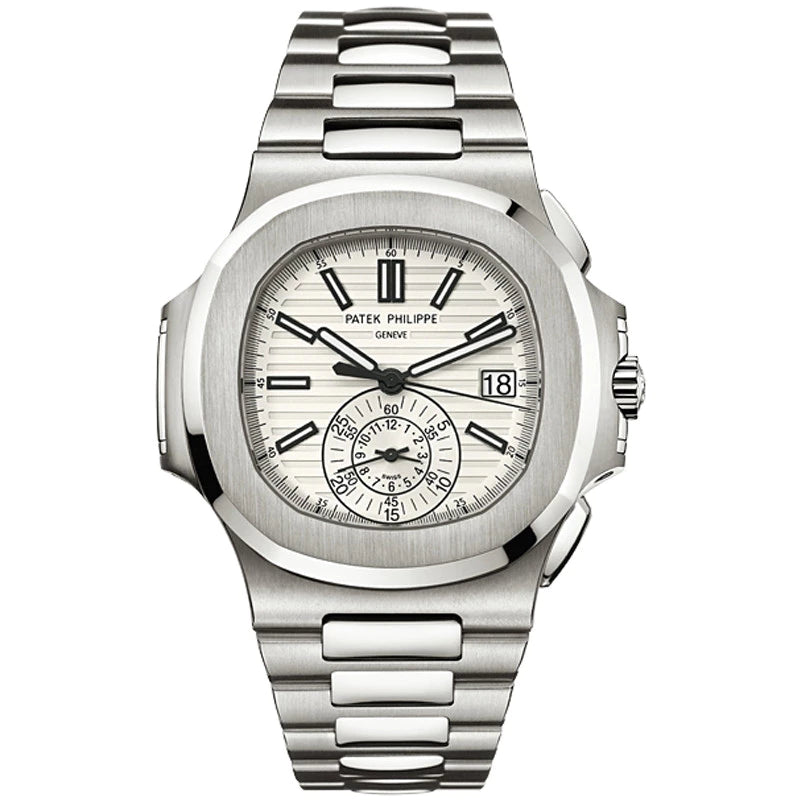 Relógio Nautilus Chronograph White Dial 40mm